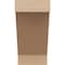 Ekena Millwork 5-inch W x 6-inch D x 10-inch H Burlington Rough Cedar Woodgrain TimberThane Knee Brace, Primed BRCUR05X06X10BURRCPR - alternate 2
